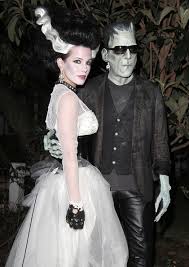 DIY Bride of Frankenstein Wig, Costume and Makeup